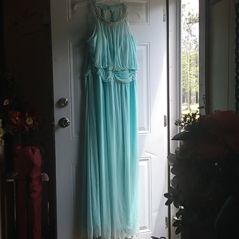 Mint Green Dress